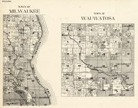 Milwaukee County - Milwaukee, Wauwatosa, Wisconsin State Atlas 1930c
